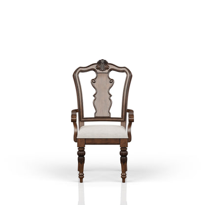 Traditional Arm Chair - Mahogany
