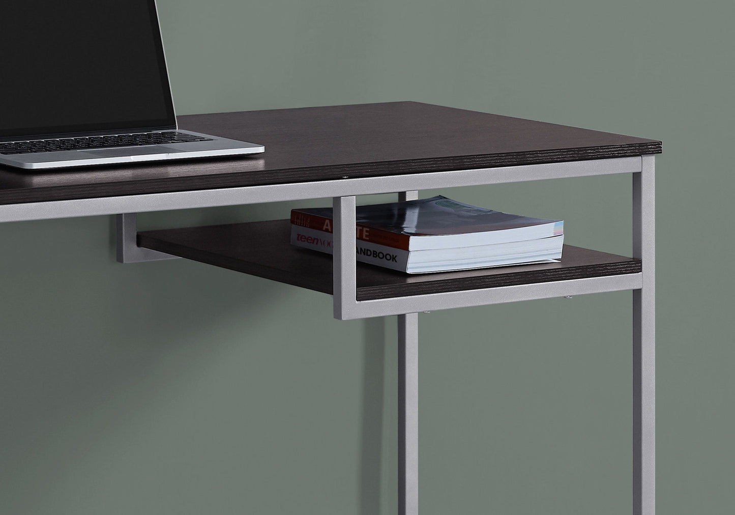 Computer Desk For Home Office, Laptop, Contemporary & Modern - Espresso