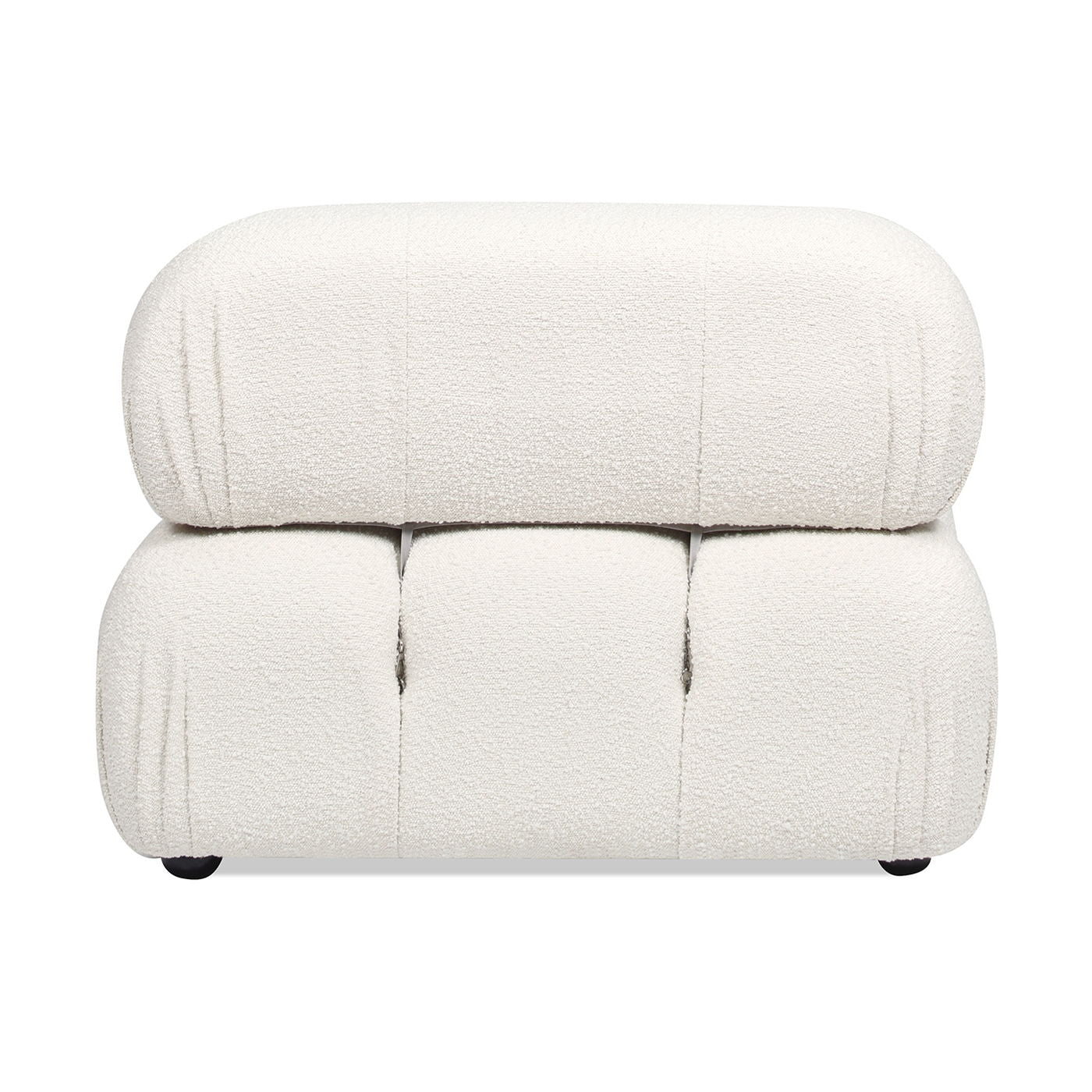 Marcel - Bubble Modular Modern Lounge Arm Chair - Ivory White