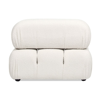 Marcel - Bubble Modular Modern Lounge Arm Chair - Ivory White