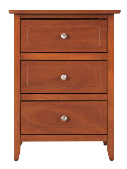 Daniel - Transitional Nightstand - Oak