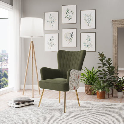 Amirra - Accent Chair - Green