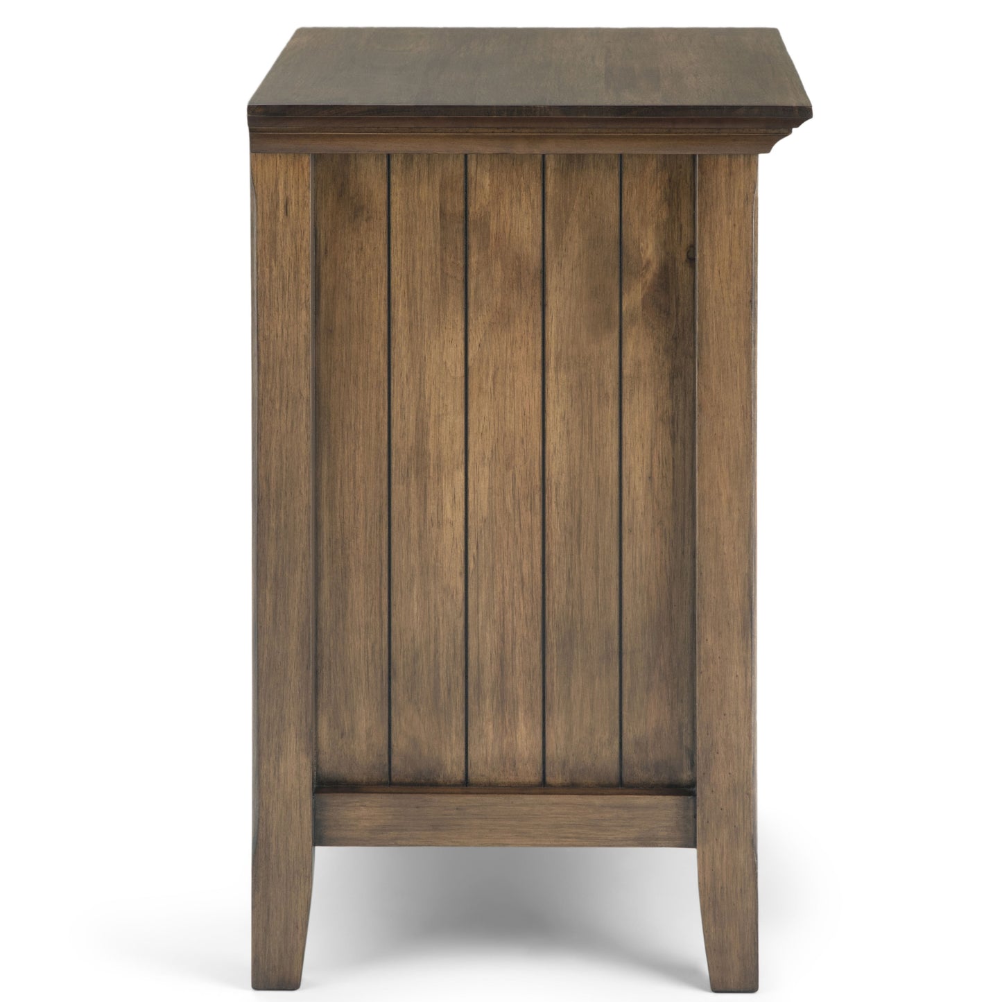 Acadian - Bedside Table - Rustic Natural Aged Brown