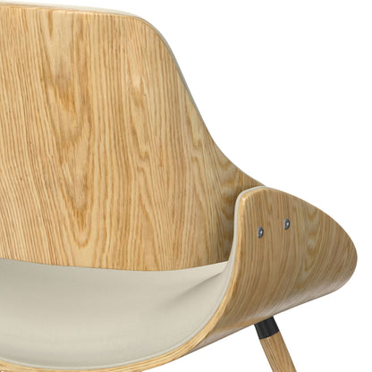 Malden - Bentwood Dining Chair With Wood Back - Natural