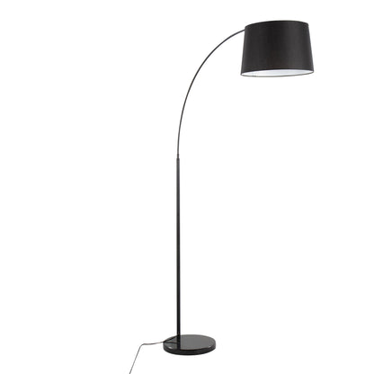 March - Contemporary Floor Lamp - Black