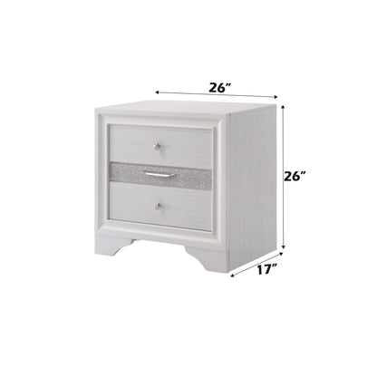 Naima - Nightstand - White