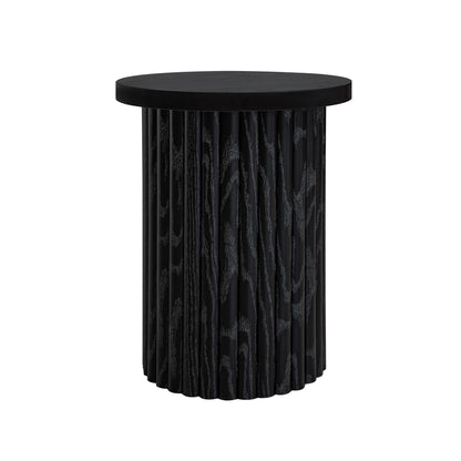 Coffee Table (Set of 2), Round Coffee Table, Modern Side Tables Accent End Table For Living Room - Black