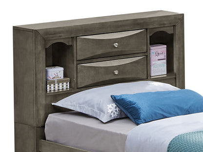 Marilla - Twin Storage Bed - Gray