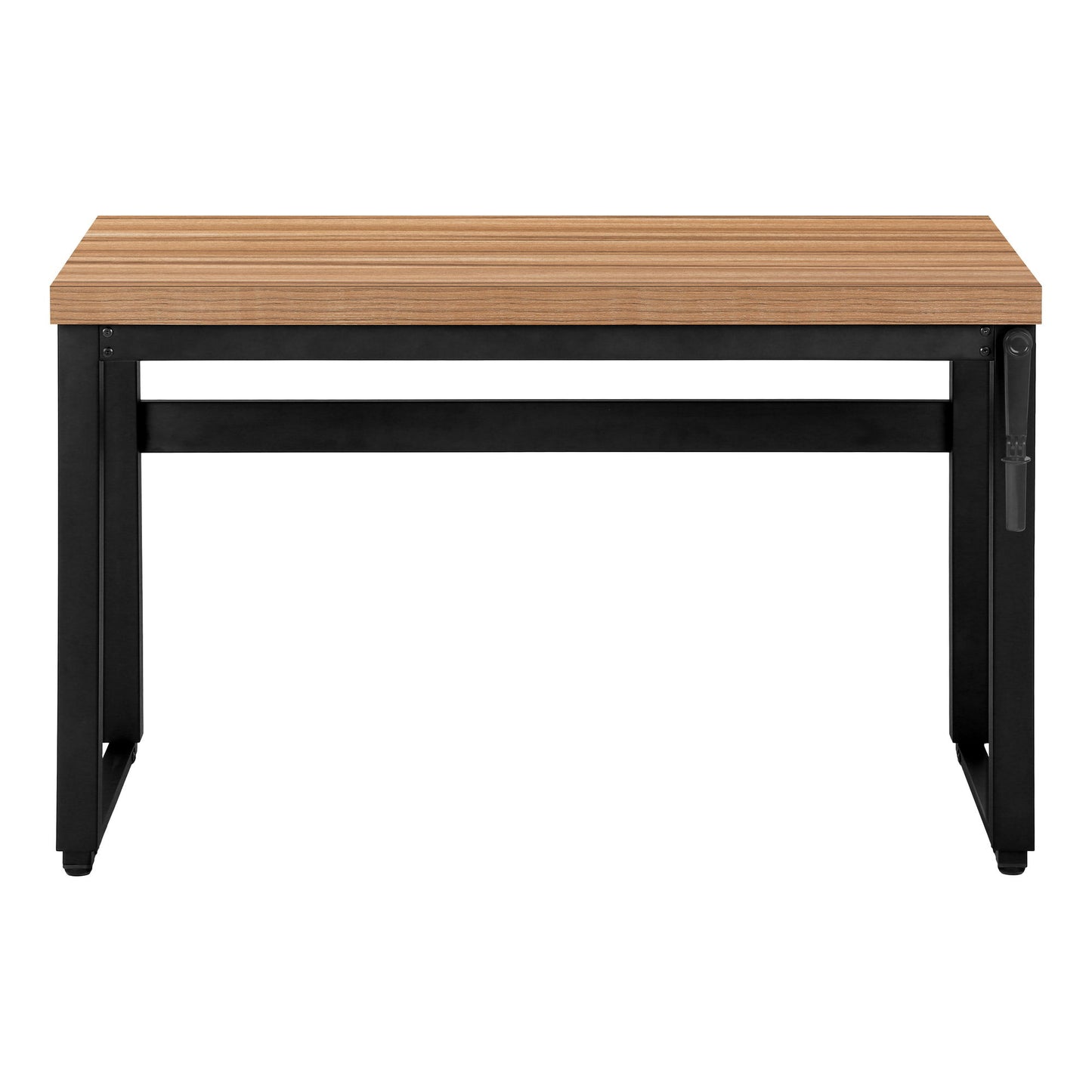 Computer Desk, Home Office, Standing, Adjustable, Laptop, Contemporary & Modern - Brown