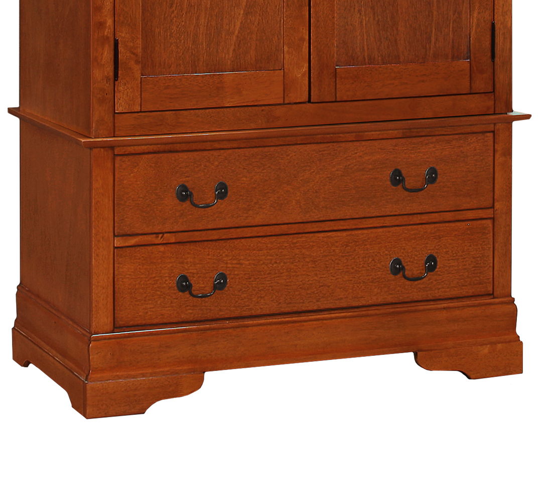Elegant Armoire For Timeless Storage - Oak