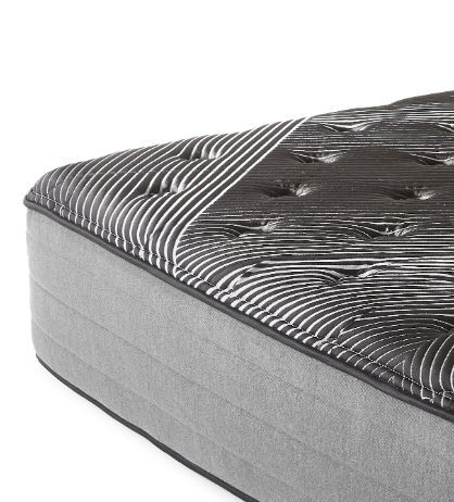 Pure Ice - 14" Full Plush Quilted Mattress - Black