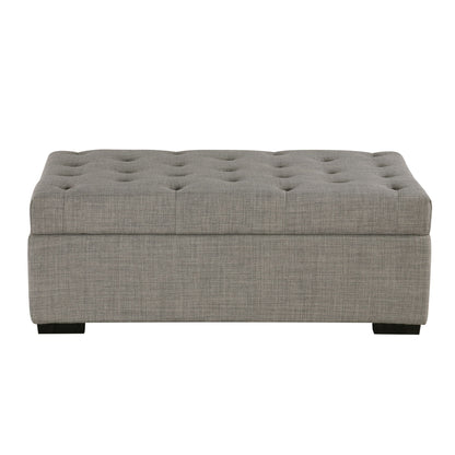 Convertible Ottoman Sleeper With Memory Mattress - Gray - Gray