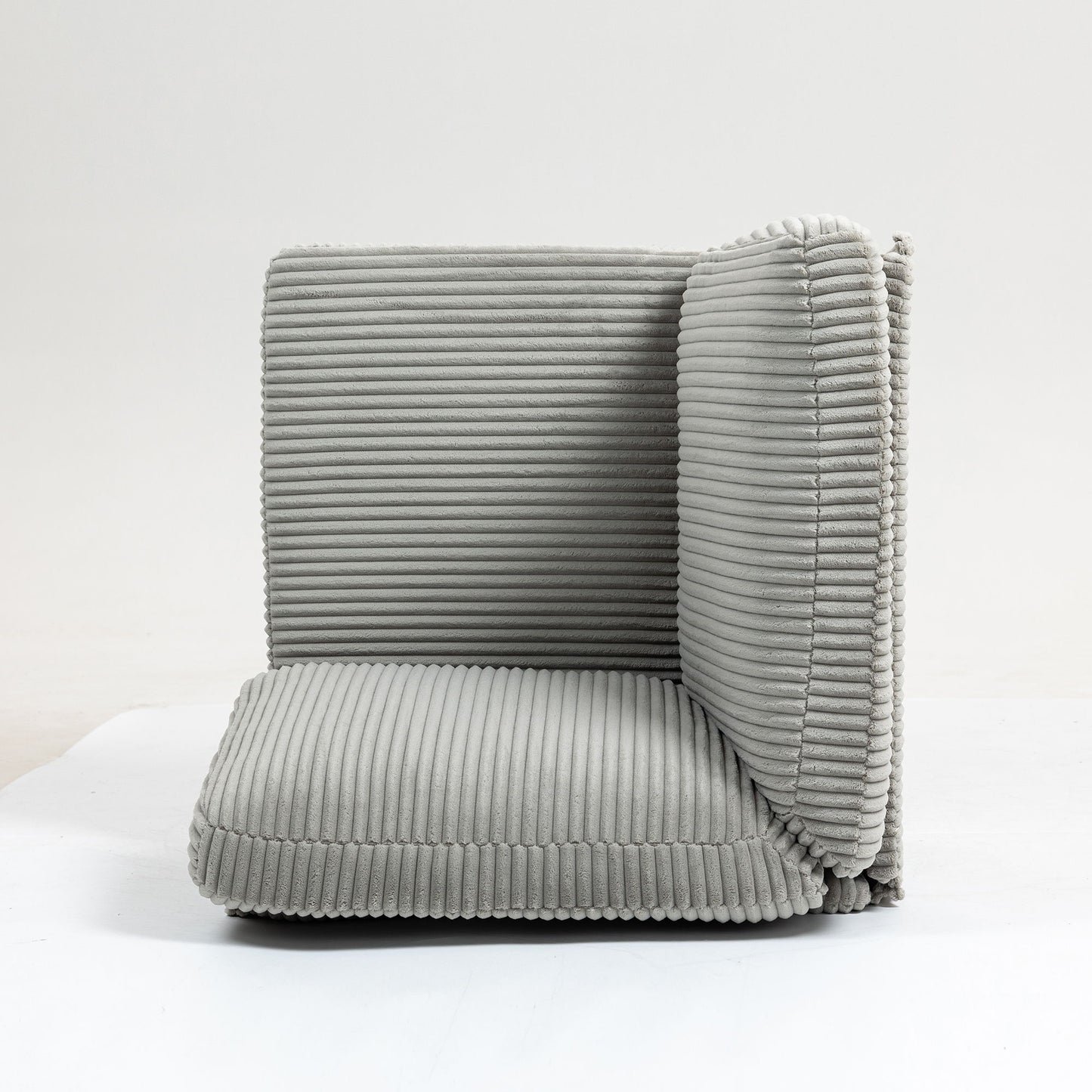 Modular Sectional Sofa Corner Seat, Middle Seat Module Couch - Gray
