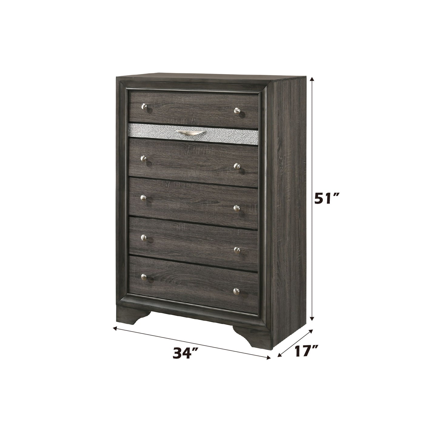 Naima - Chest - Gray