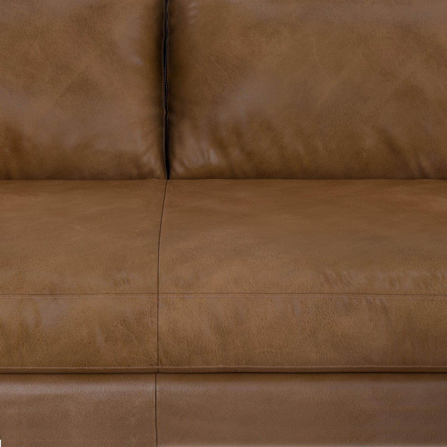 Morrison - Upholstered Sofa - Caramel Brown