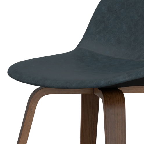 Randolph - Bentwood Counter Or Bar Height Stool (Set of 2) - Blue