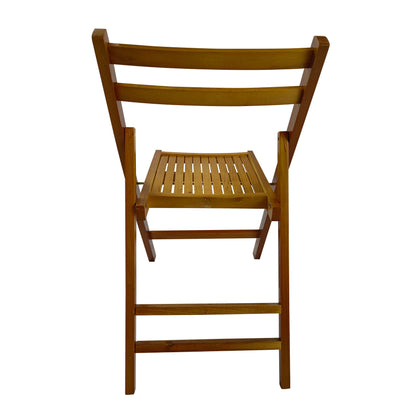Folding Special Event Chairs, Foldable Style (Set of 4) - Honey