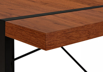 Computer Desk For Home Office, Laptop, Contemporary & Modern - Cherry