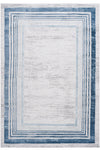 Marfi - 2' X 3' Bordered Area Rug - Blue / Ivory