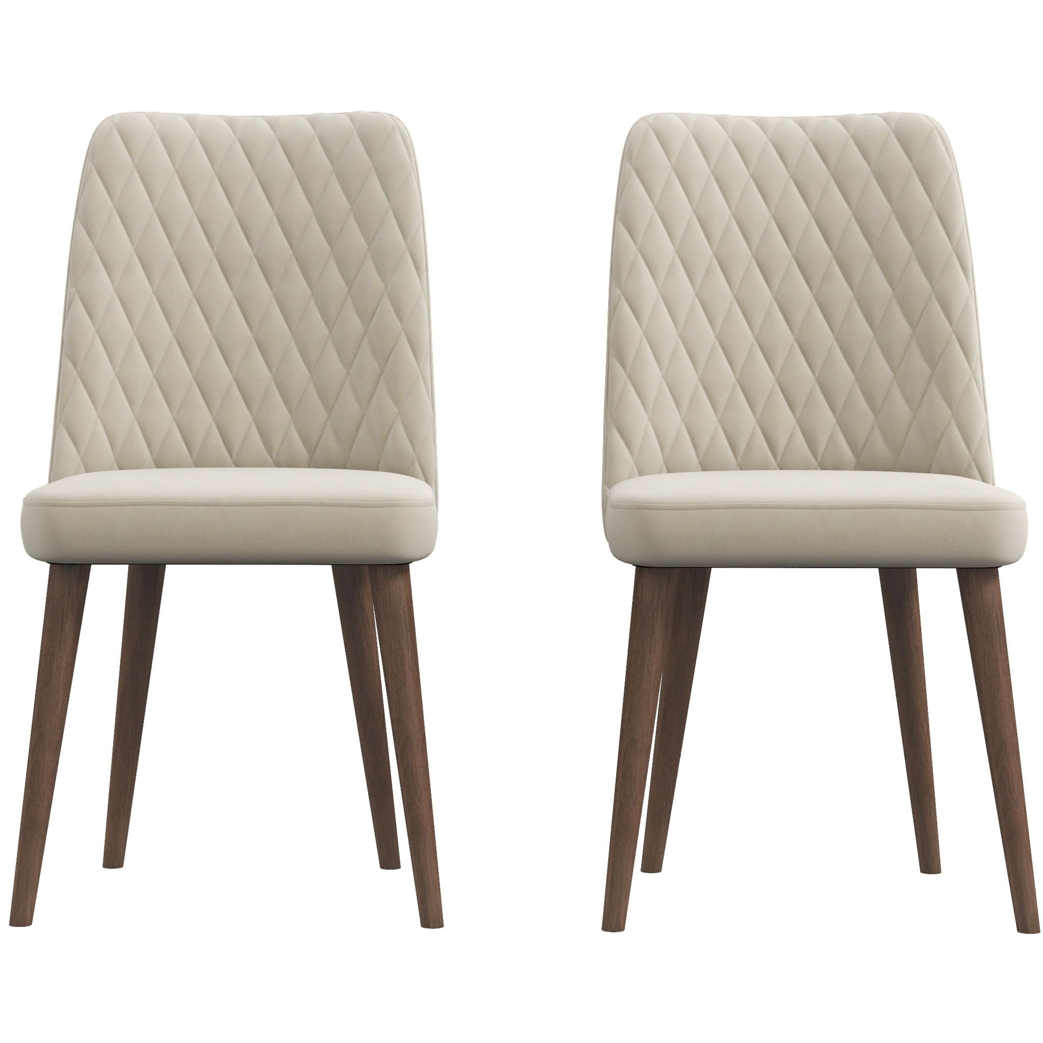 Katie - Mid-Century Modern Dining Chair (Set of 2) - Multi