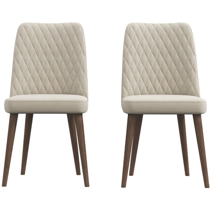 Katie - Mid-Century Modern Dining Chair (Set of 2) - Multi