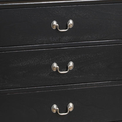 Elegant Traditional Storage Dresser - Black