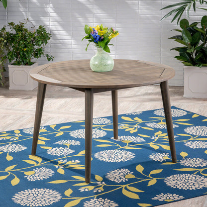 Stamford - Outdoor Dining Table Modern Design - Gray