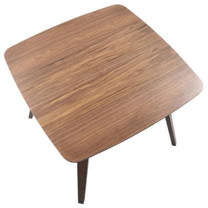 Folia - Mid-Century Modern Dinette Table - Walnut