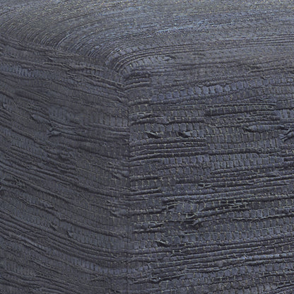 Fredrik - Square Pouf - Dark Blue
