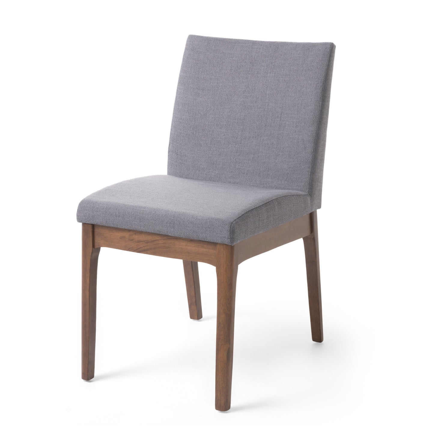Tranquilly - Upholstered Dining Chair With Solid Wood Legs (Set of 2) - Dark Gray