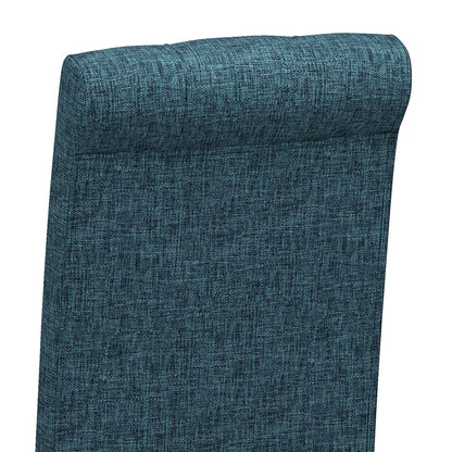 Cosmopolitan - Deluxe Tufted Parson Chair (Set of 2) - Denim Blue