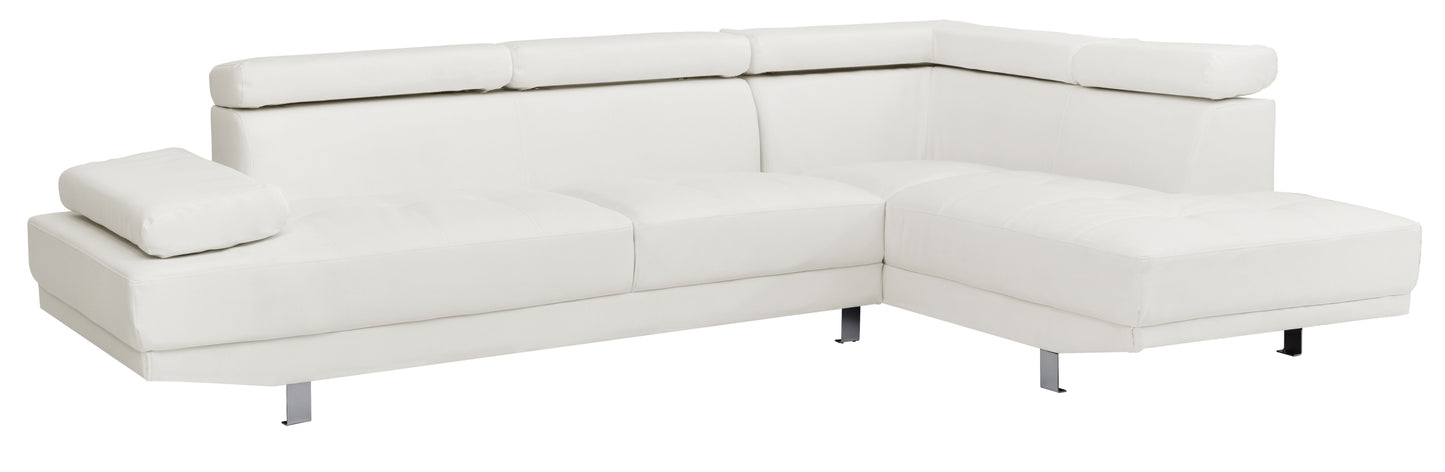 Riveredge - Sectional - White