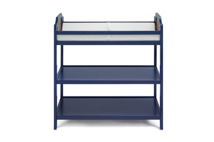 Brees - Changing Table - Midnight Blue, Brownstone