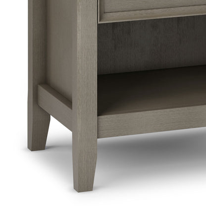 Amherst - Bedside Table - Farmhouse Gray