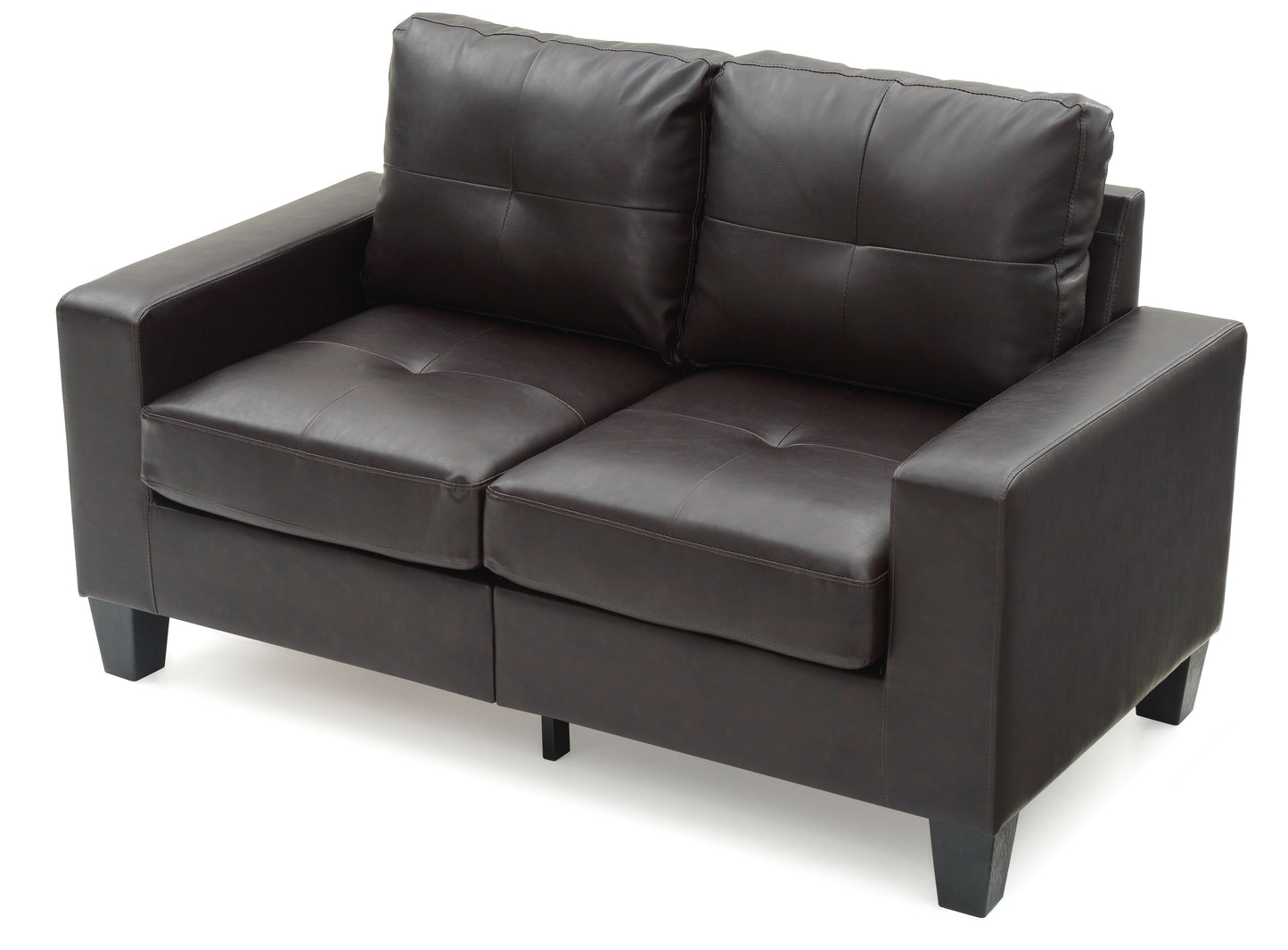 Modular Loveseat - Dark Brown