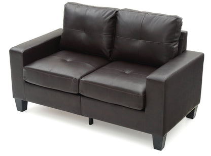 Modular Loveseat - Dark Brown