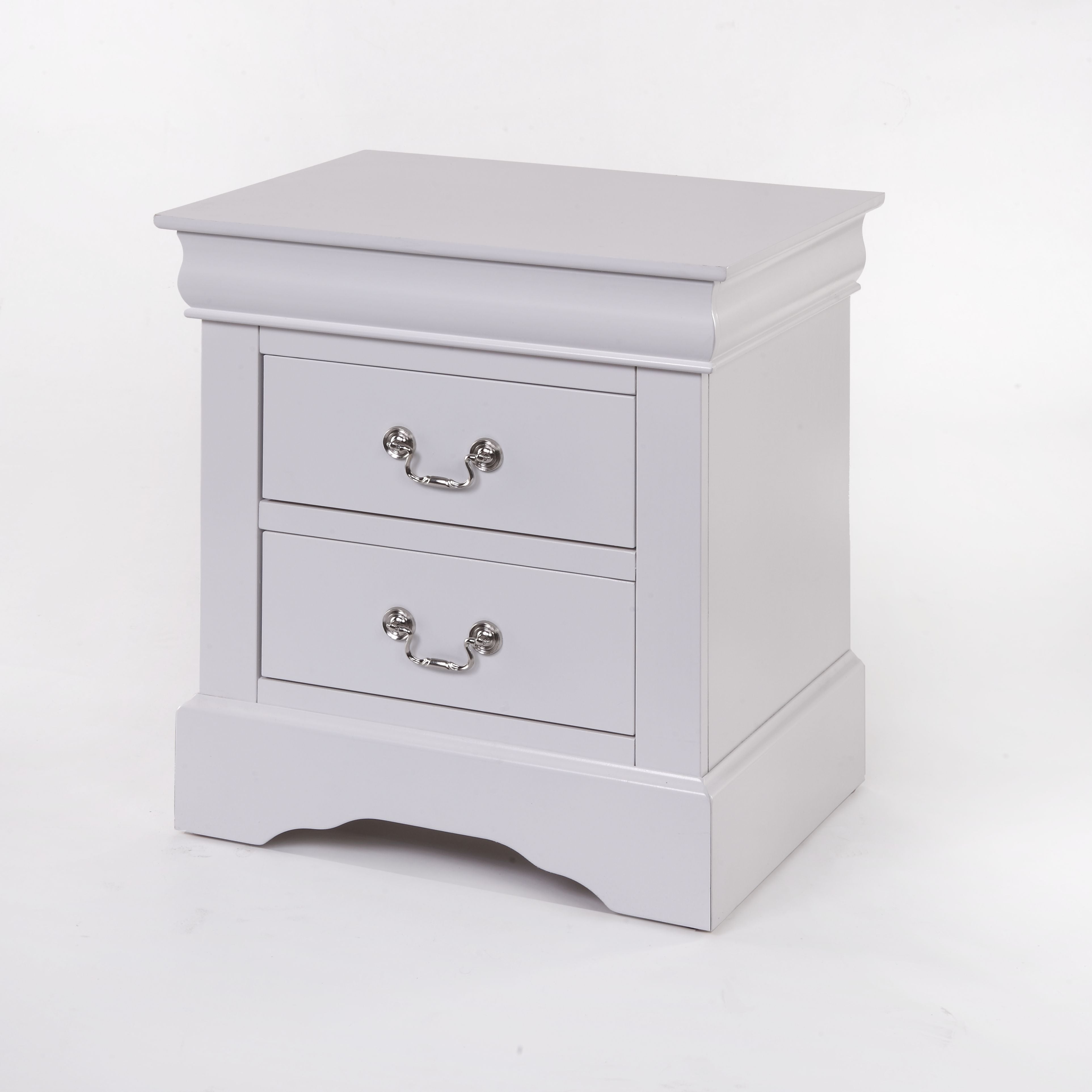 Louis Philippe III - Nightstand - White