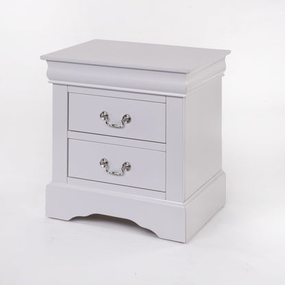 Louis Philippe III - Nightstand - White