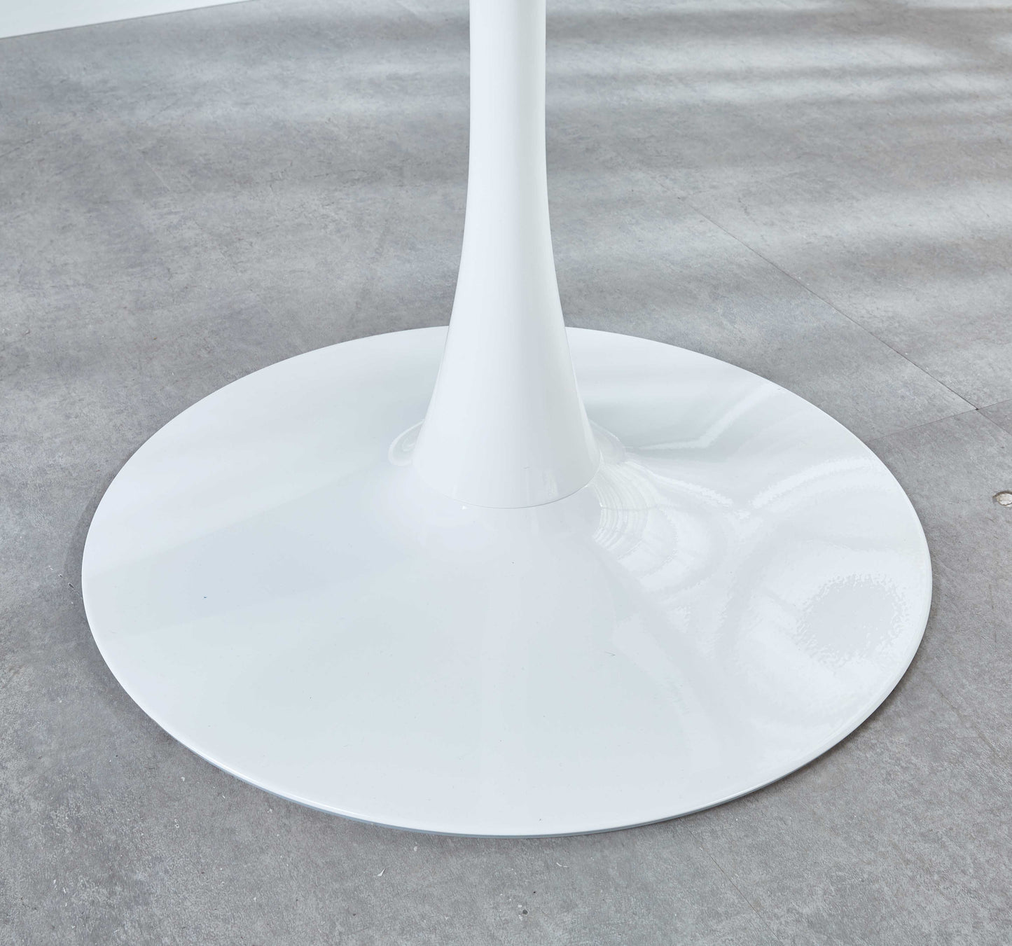5 Piece Dining Set (MDF Table And 4 Fabric Chairs) - White