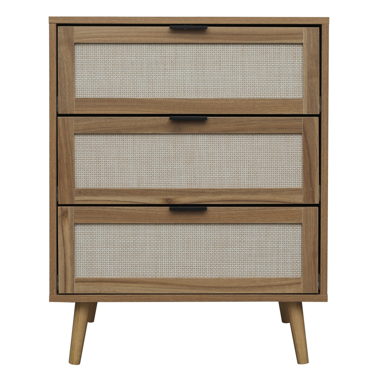 3 Drawer Cabinet, Suitable For Bedroom, Living Room, Study - Walnut