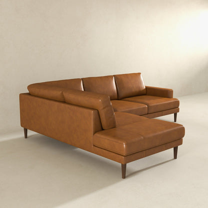 Corbin - Left Facing Sectional Sofa - Tan