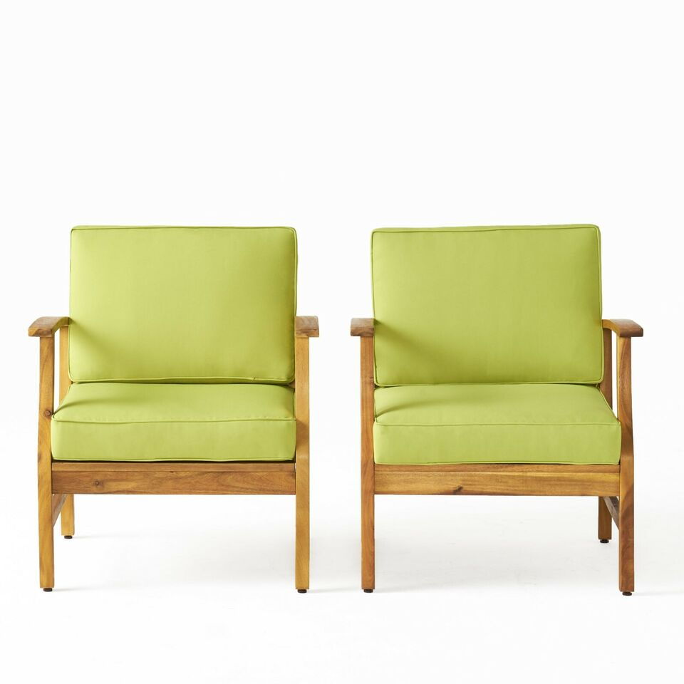 Perla - Club Chairs (Set of 2) - Green