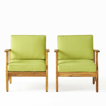 Perla - Club Chairs (Set of 2) - Green