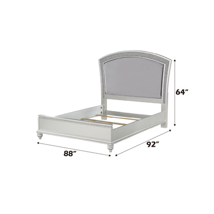 Maverick - California King Bed - Silver