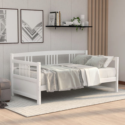 Twin Size Modern Daybed, Multifunctional - White