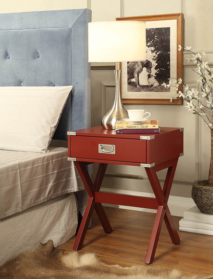 Babs - Accent Table - Red