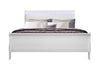 Charlston - King Bed With LED - White