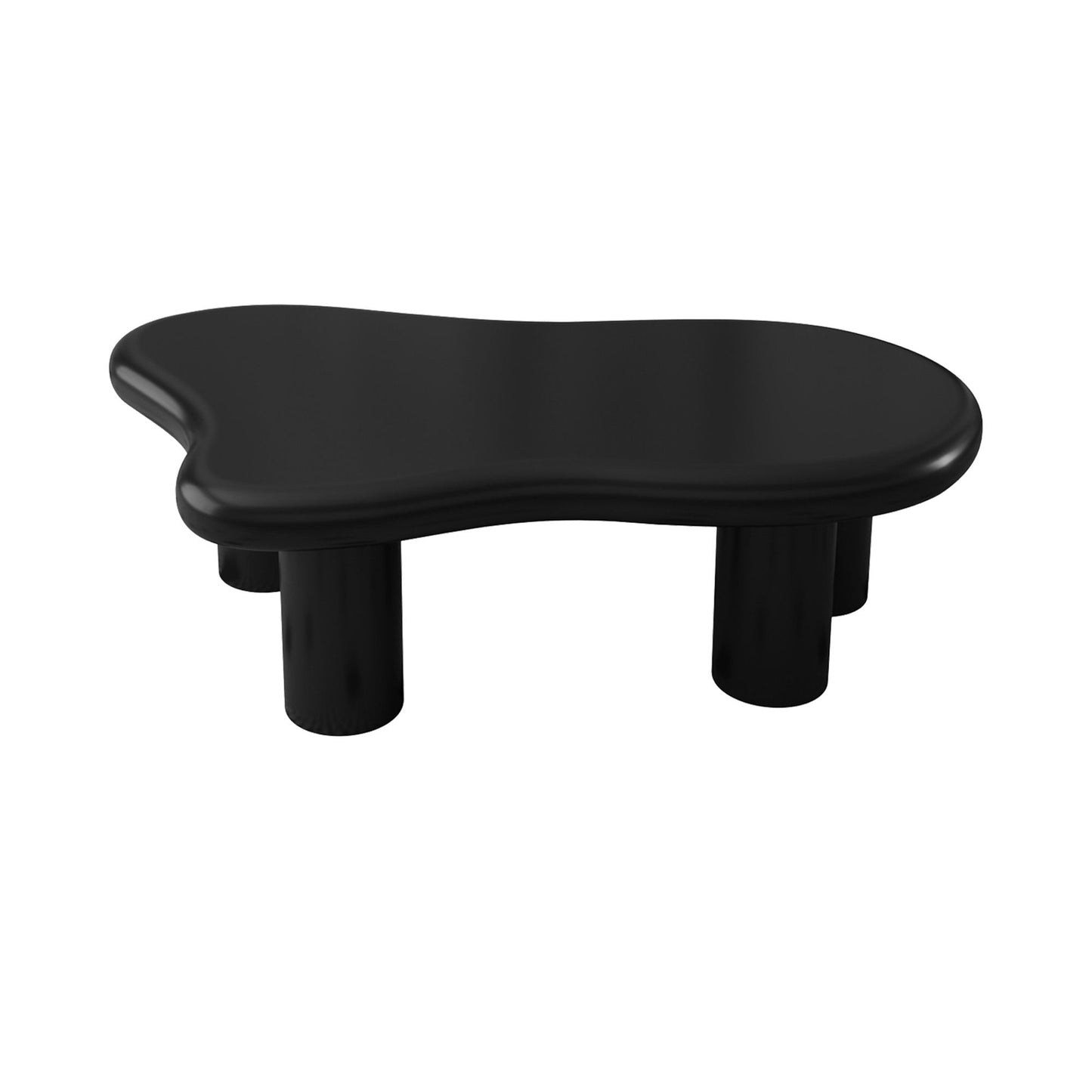 Cloud Shaped, Coffee Table For Living Room - Matte Black