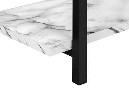 Accent Console Table For Entryway, Contemporary And Modern - White / Gray
