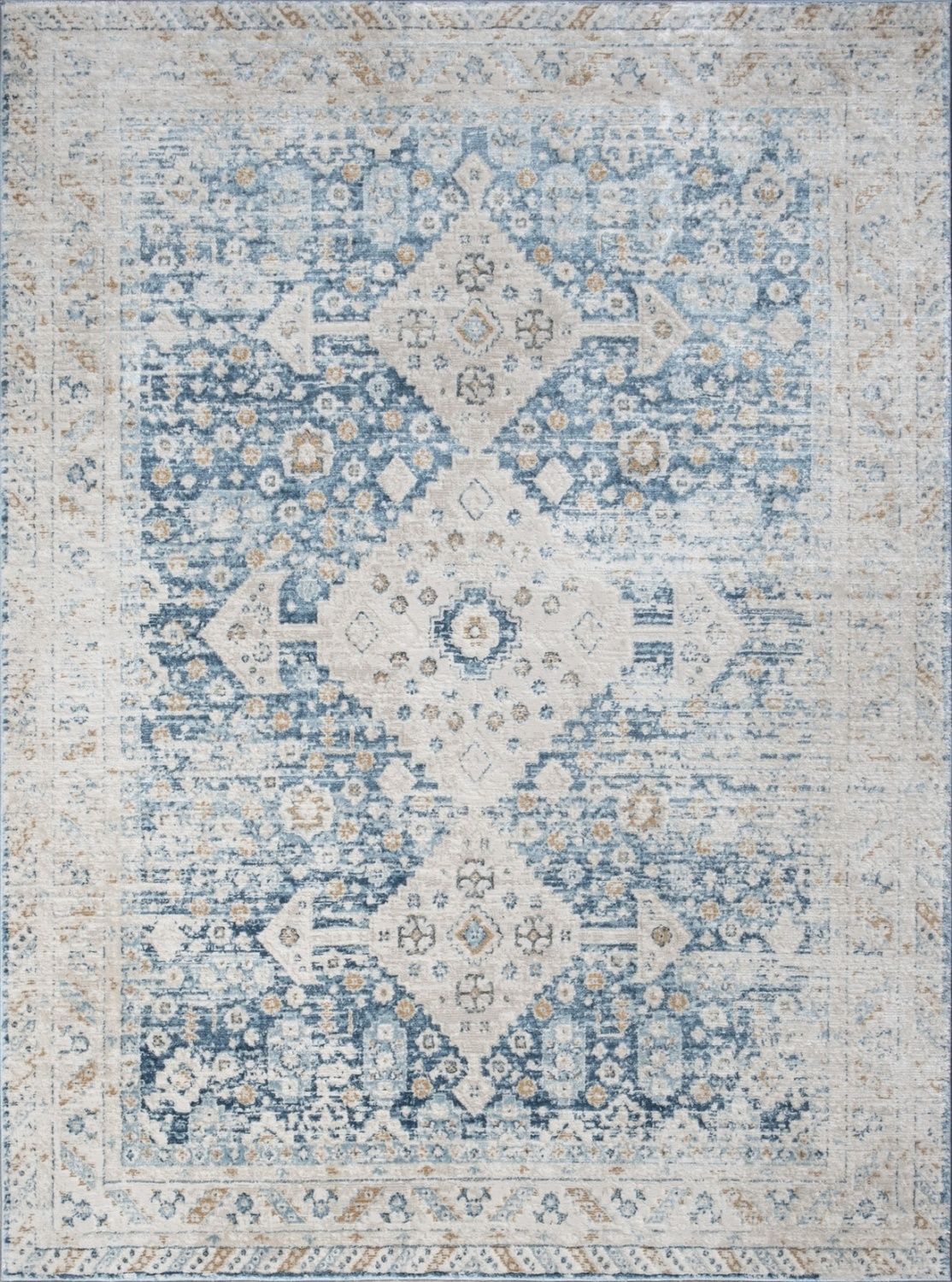Noble - 7'10" X 10'3" Area Rug - Navy Blue